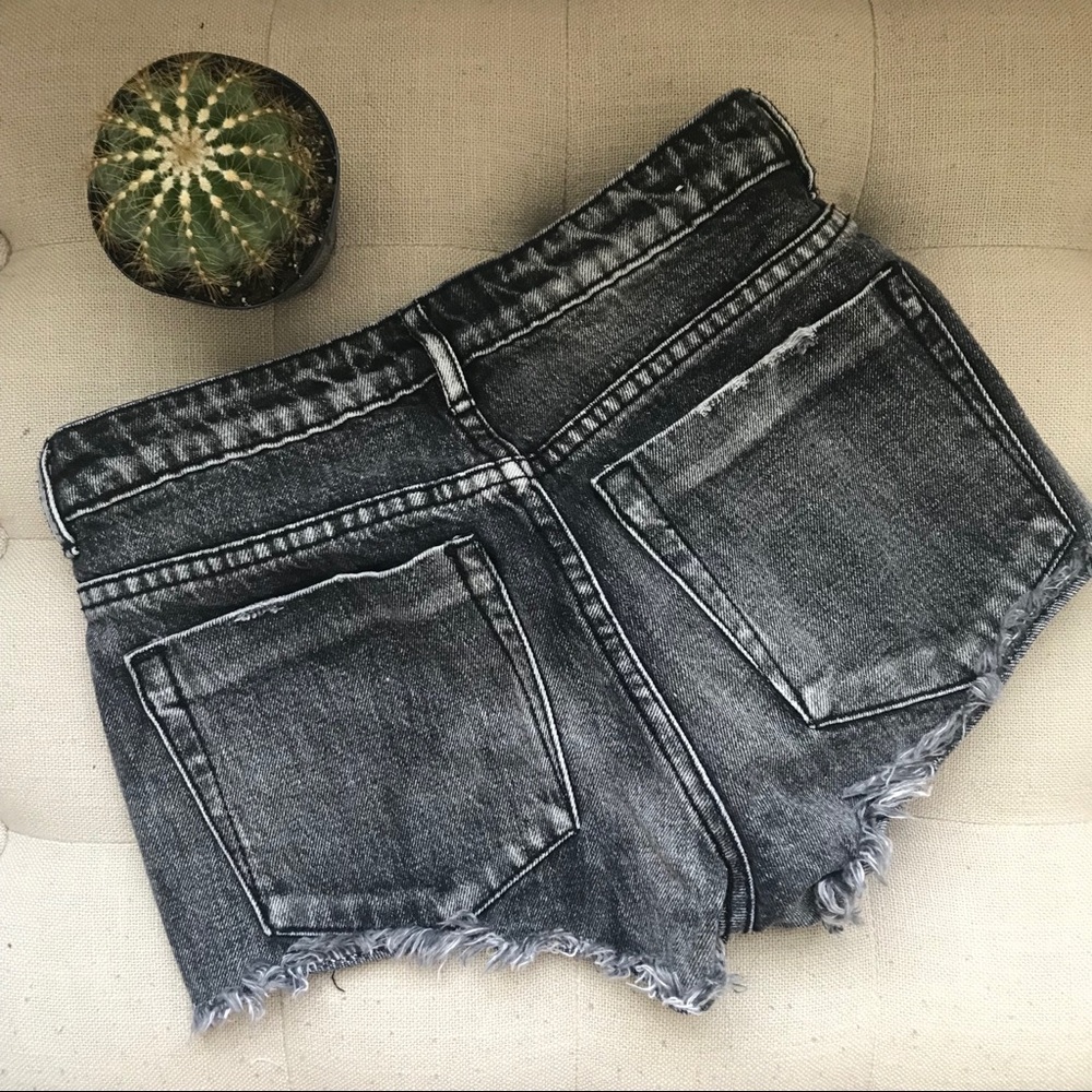 Cotton On Denim Shorts with Zipper Detail